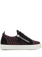 Giuseppe Zanotti Doris Crystal-embellished Sneakers - Black