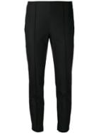 Theory - Smart Cropped Trousers - Women - Cotton/nylon/spandex/elastane - 10, Women's, Black, Cotton/nylon/spandex/elastane
