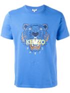 Kenzo Tiger T-shirt, Men's, Size: Large, Blue, Cotton