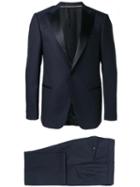 Z Zegna Two-piece Dinner Suit, Men's, Size: 48, Blue, Wool/cupro