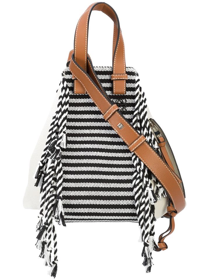 Loewe Small Hammock Scarf Bag - White