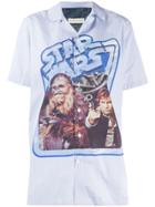 Etro Printed Star Wars Shirt - Blue