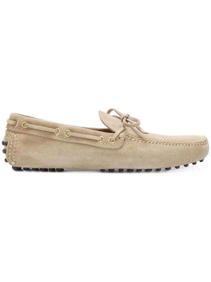 Car Shoe Slip-on Driving Loafers - Neutrals