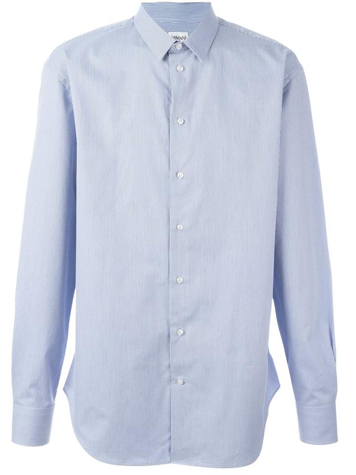 Armani Collezioni Micro Print Shirt