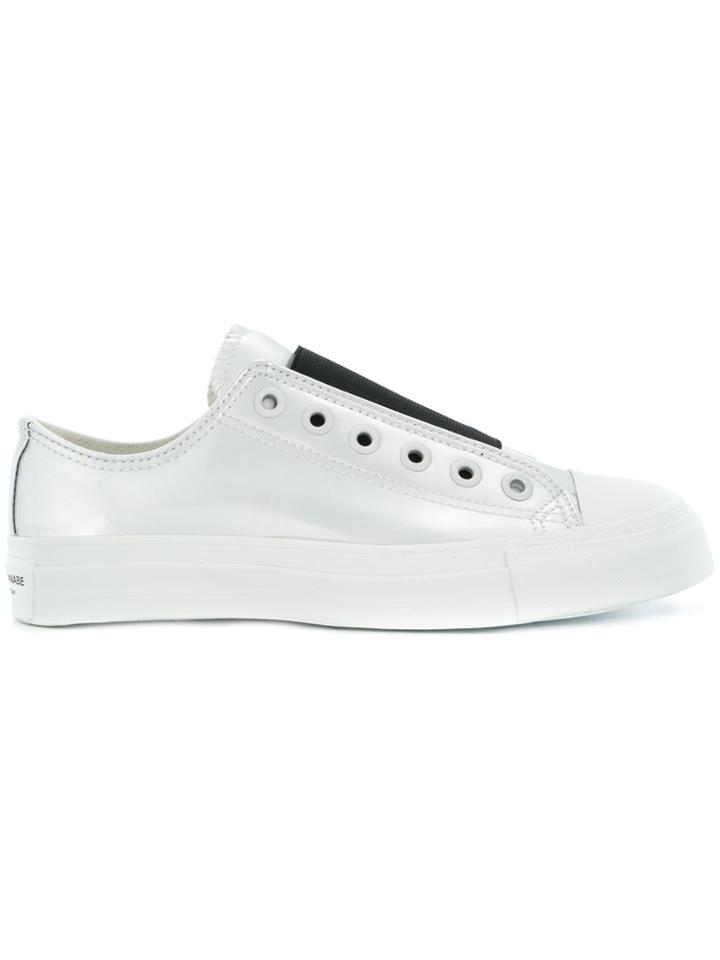 Junya Watanabe Slip-on Metallic Sneakers