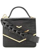 Rula Galayini Jude Textured Satchel - Black