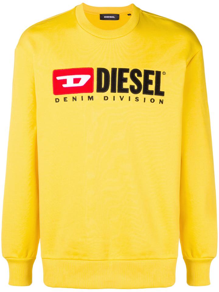 Diesel Logo T-shirt - Yellow & Orange