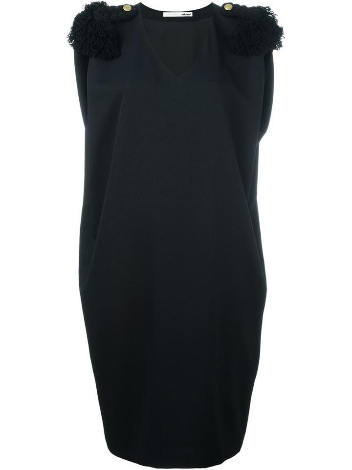 Sakayori. V-neck Shift Dress