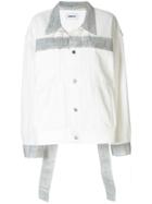 Ambush Reflector Denim Jacket - White