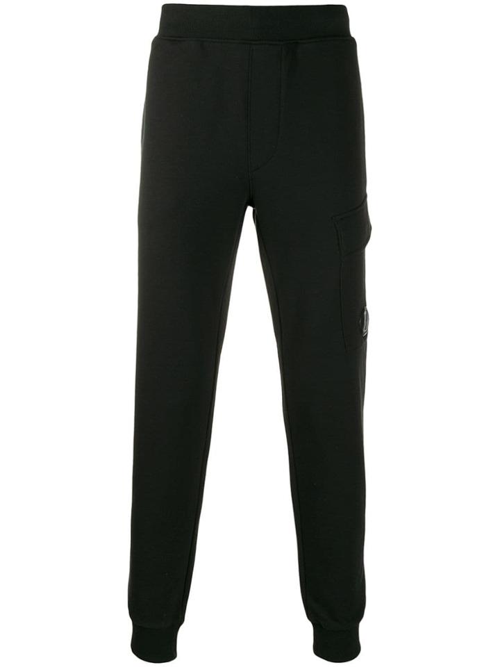 Cp Company Tapered Track Pants - Black
