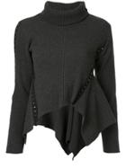Shanshan Ruan Turtleneck Jumper - Grey