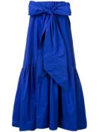 P.a.r.o.s.h. Full Flare Skirt - Blue