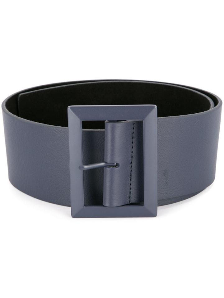B-low The Belt Wide Shaped Belt - Blue