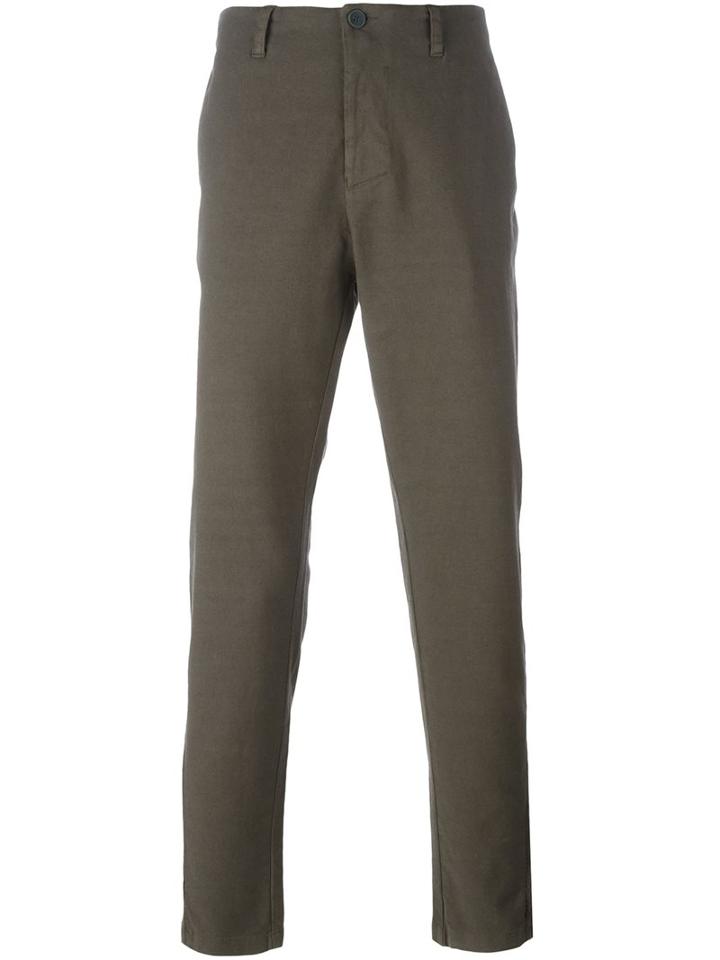 Transit Straight Leg Trousers, Men's, Size: Medium, Brown, Cotton/spandex/elastane/virgin Wool