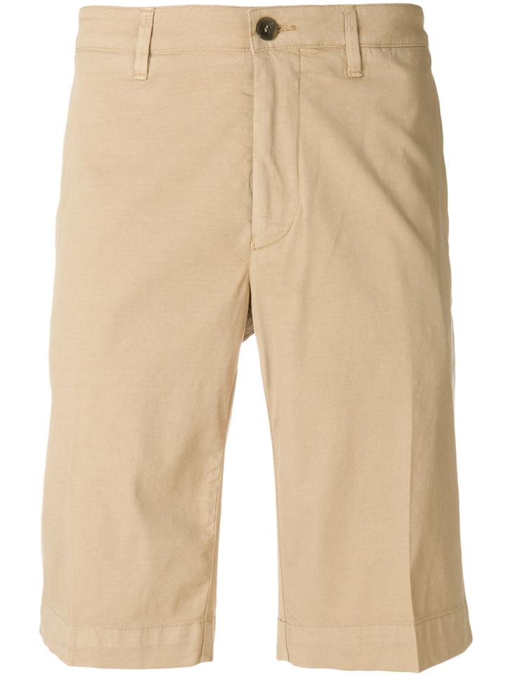 Canali Classic Bermuda Shorts - Nude & Neutrals
