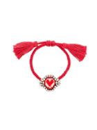 Shourouk '<3' Bracelet, Women's, Red