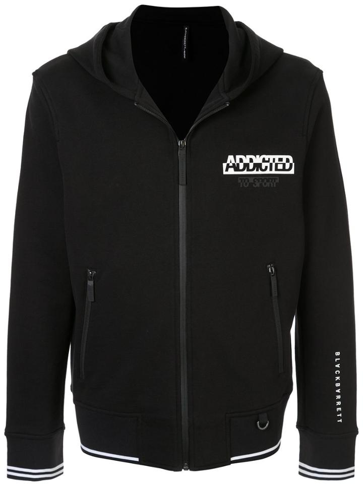 Blackbarrett Slogan Hoodie