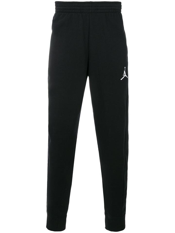 Nike - Jordan Flight Lite Cuffed Trackpants - Men - Cotton/polyester - L, Black, Cotton/polyester