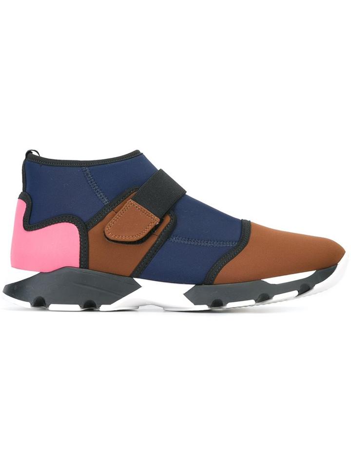 Marni Hi-top Neoprene Sneakers