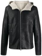 S.w.o.r.d 6.6.44 Zip-up Shearling Jacket - Black