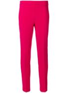 P.a.r.o.s.h. Slim Fit Tailored Trousers - Pink & Purple