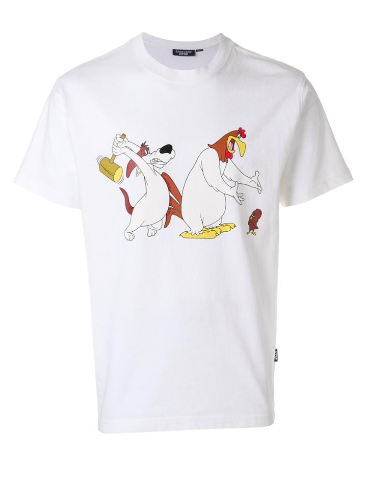 Sankuanz Foghorn Leghorn T-shirt - White