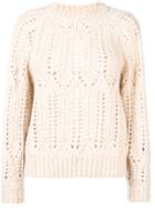 Vanessa Bruno Open Knit Sweater - Neutrals