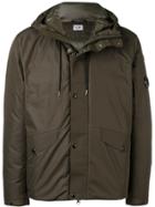 Cp Company Zipped Hooded Jacket - Green