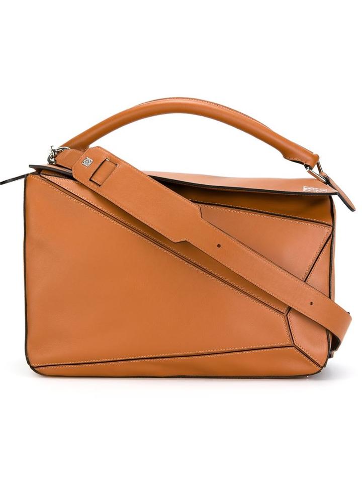 Loewe Large 'puzzle' Tote, Women's, Brown