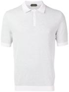 Zanone Simple Polo Shirt - Grey