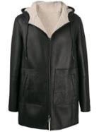 Desa 1972 Shearling-lined Leather Jacket - Black