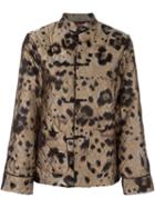 For Restless Sleepers Leopard Print Quilted Suit