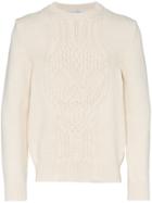 Alexander Mcqueen Skull Sweater - Nude & Neutrals
