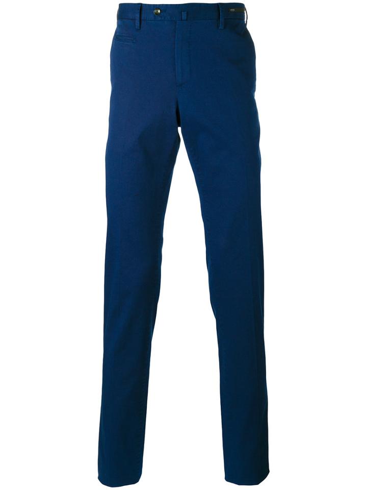 Pt01 Turtle Cove Trousers, Men's, Size: 56, Blue, Cotton/spandex/elastane