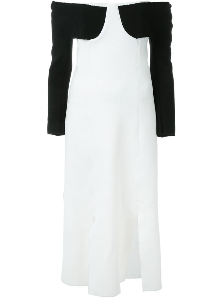 Christopher Esber Tailored Panelled Sleeved Dress