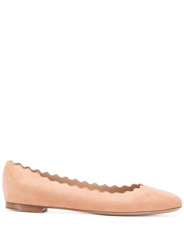 Chloé Classic Ballerina Shoes - Neutrals
