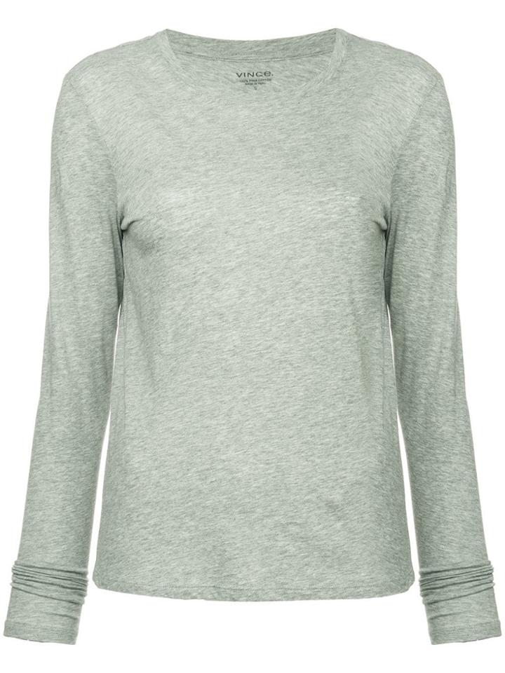 Vince Slim-fit Jersey - Grey