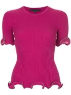 Alexander Wang Zipped Trim Top - Pink