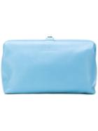 A.f.vandevorst Logo Embossed Makeup Bag - Blue