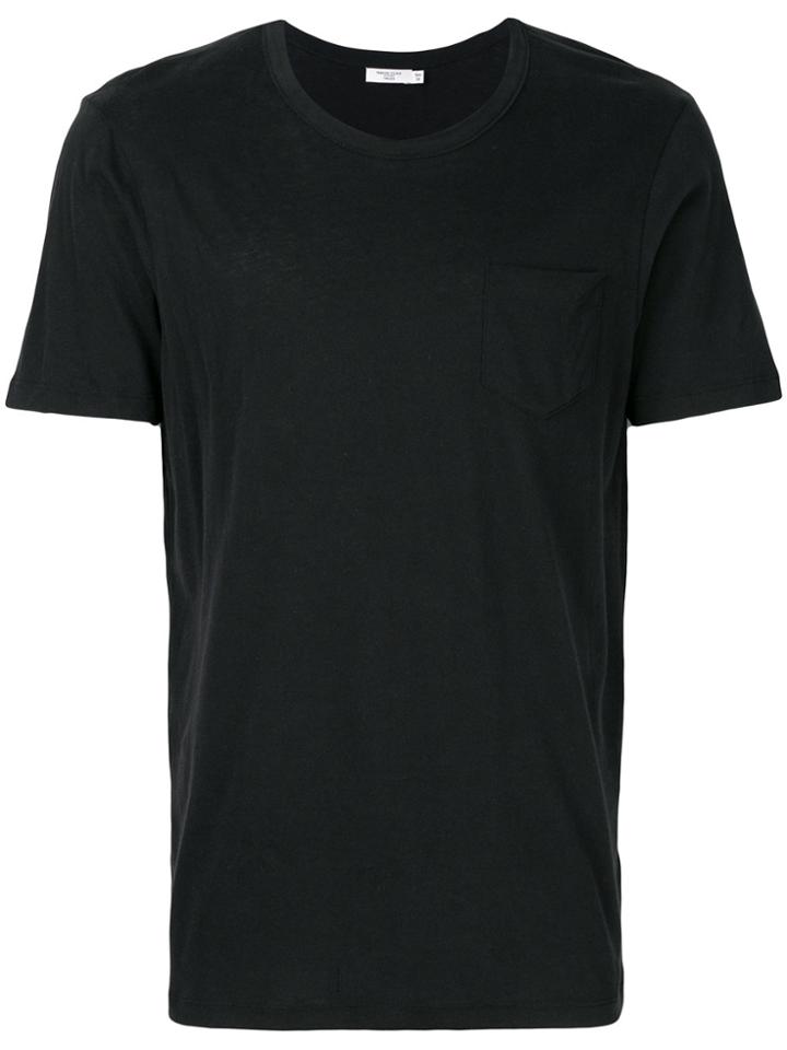 Fashion Clinic Timeless Patch Pocket T-shirt - Black