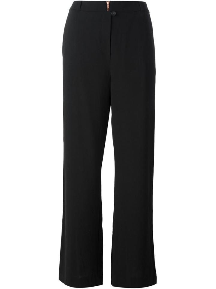 Avelon Wide Leg Trouser, Women's, Size: 36, Black, Wool