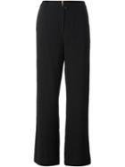 Avelon Wide Leg Trouser, Women's, Size: 36, Black, Wool