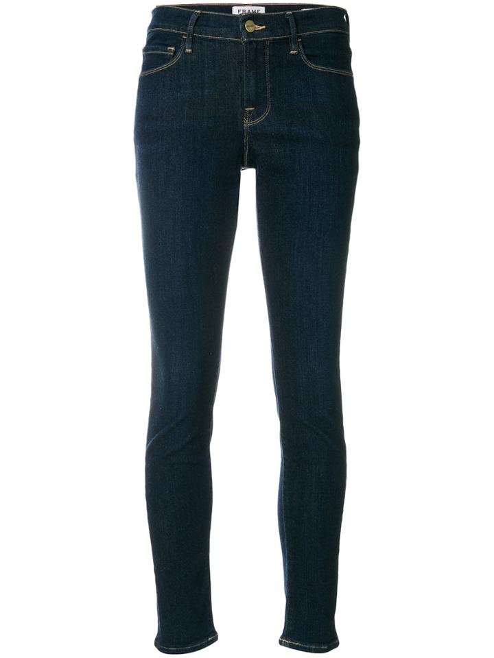 Frame Denim Skinny Jeans - Blue