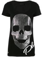 Philipp Plein - Chora T-shirt - Women - Cotton - M, Black, Cotton
