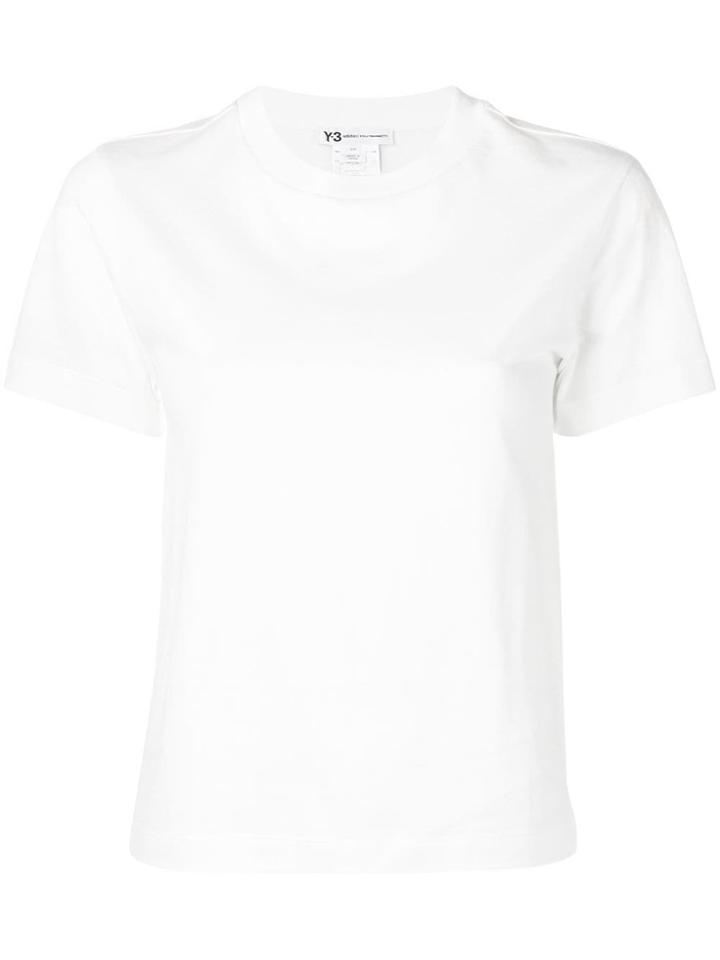 Y-3 Cotton Roses T-shirt - Blue