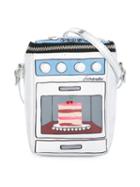 Simonetta Cake In The Oven Printed Shoulder Bag, Girl's, Grey
