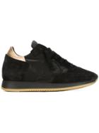 Philippe Model Metallic Detail Sneakers - Black