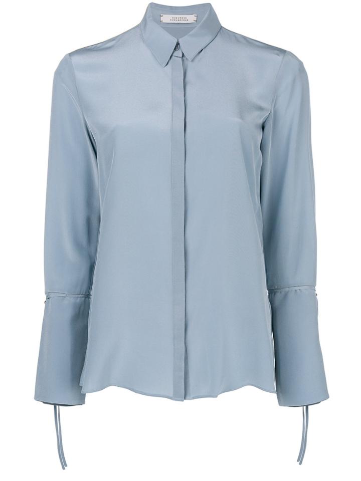 Dorothee Schumacher Tie Sleeve Blouse - Blue