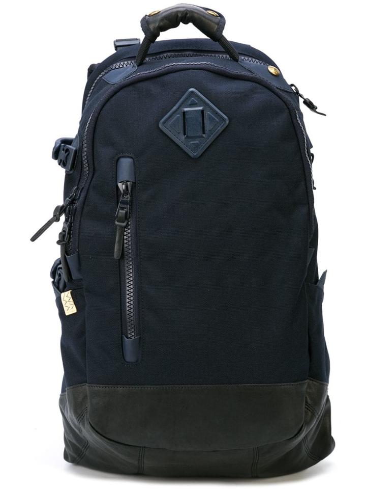 Visvim Logo Backpack - Black