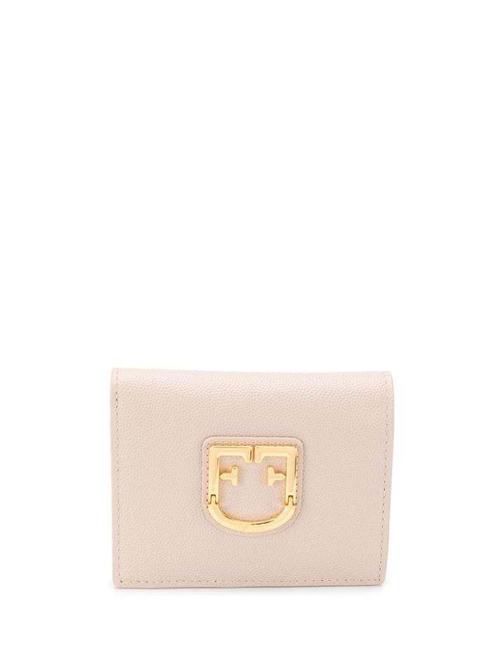 Furla Logo Plaque Purse - Neutrals